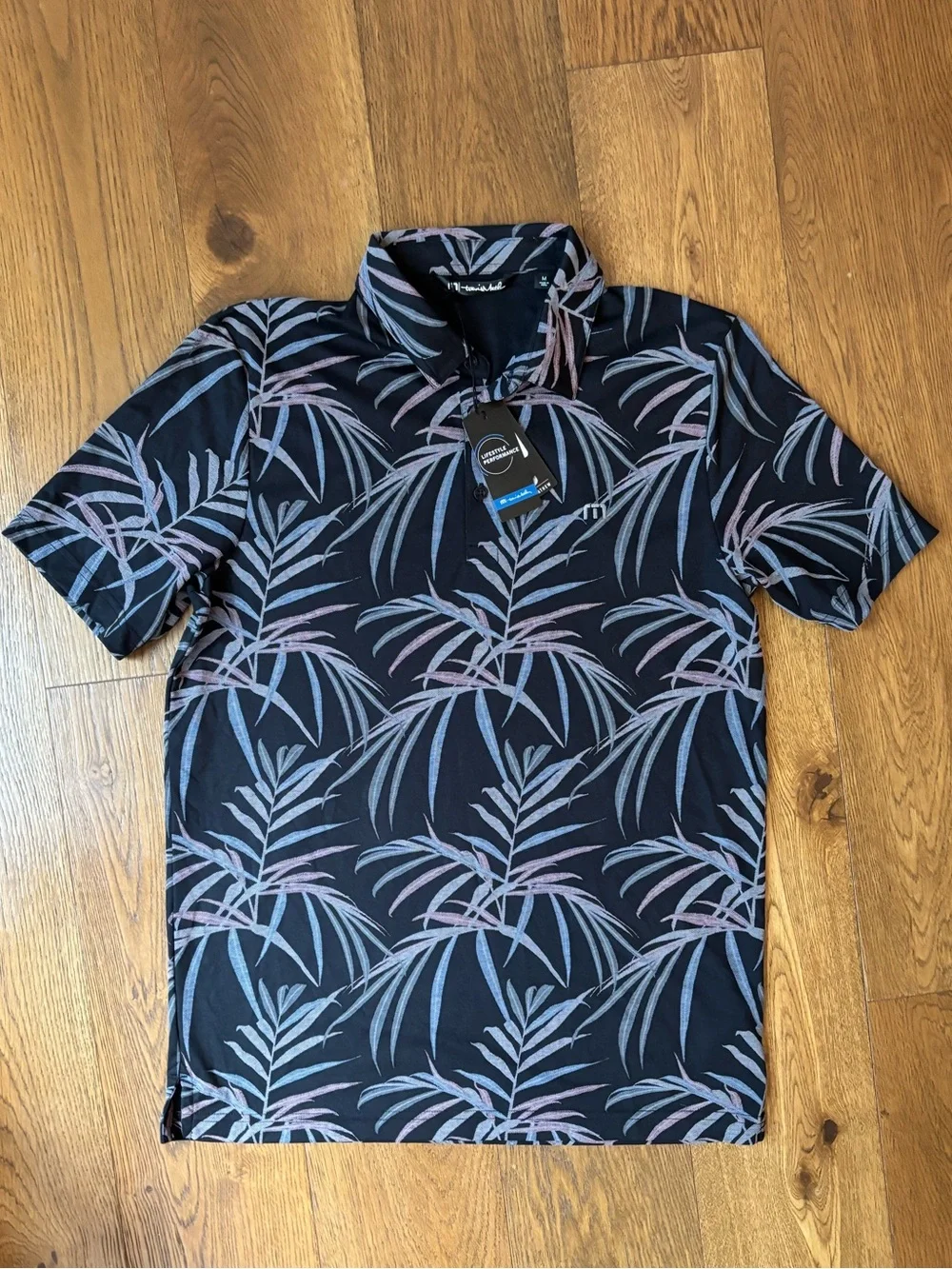 NEW TravisMathew Buzz Words Polo